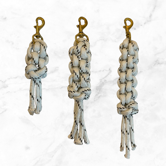 HANDMADE JUMBO ROPE BAG CHARM