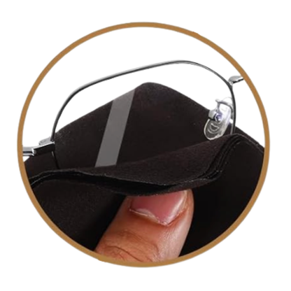 OVERSIZED MICROFIBER SUEDE LENS CLOTH